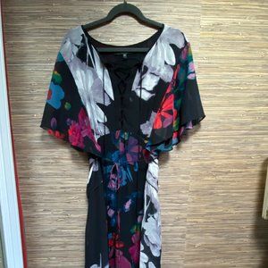 Guess Multi-Coloured Floral Maxi-Dress